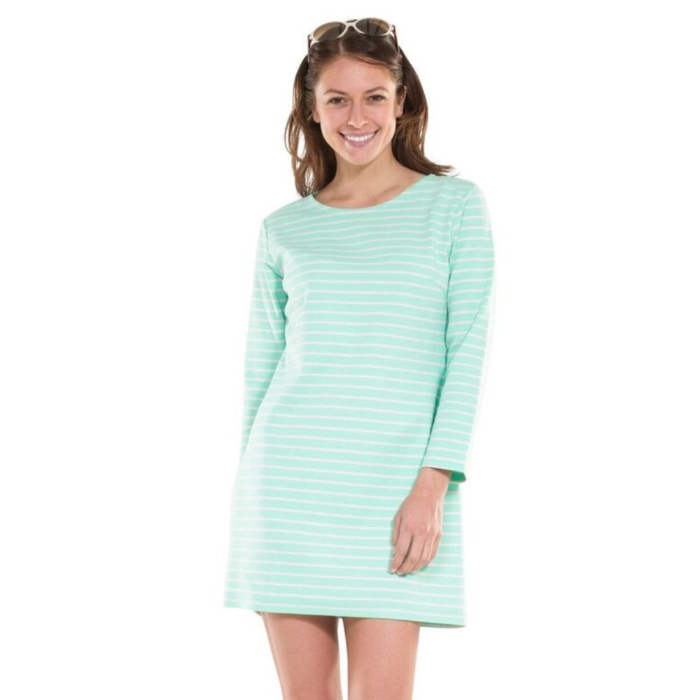 NWT Sail to Sable Striped Textured Dress